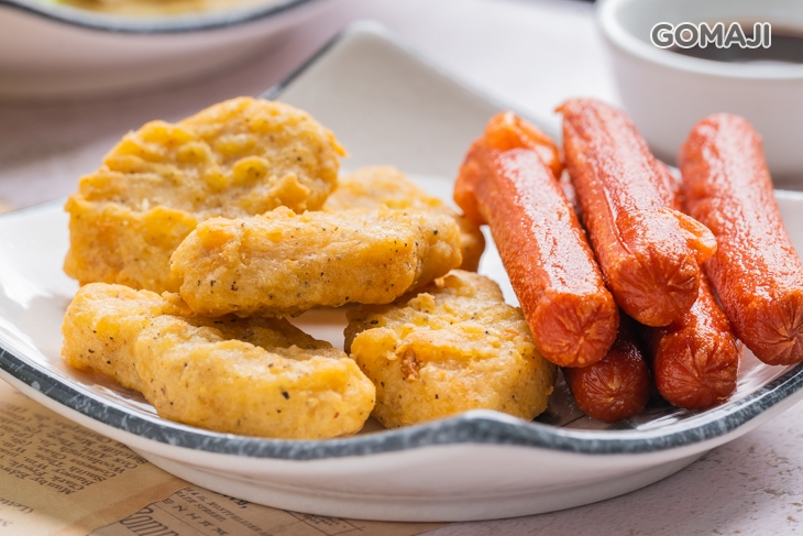 熱狗、麥克雞塊