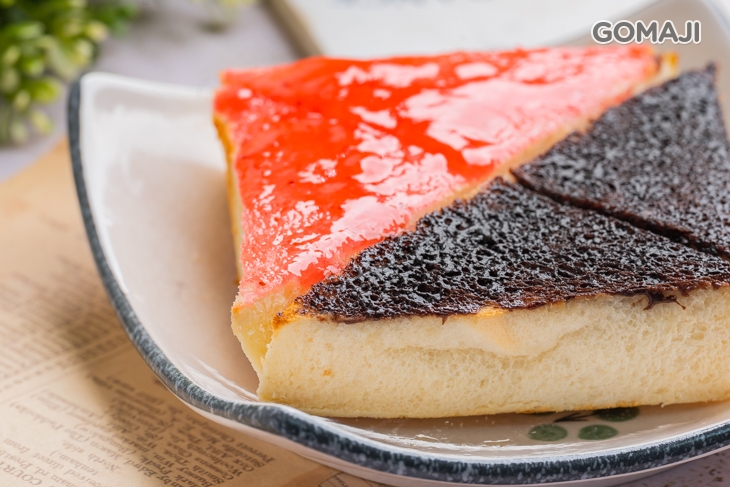 草莓巧克力雙色厚片