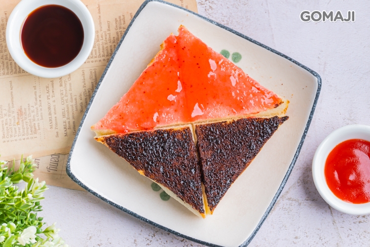 草莓巧克力雙色厚片