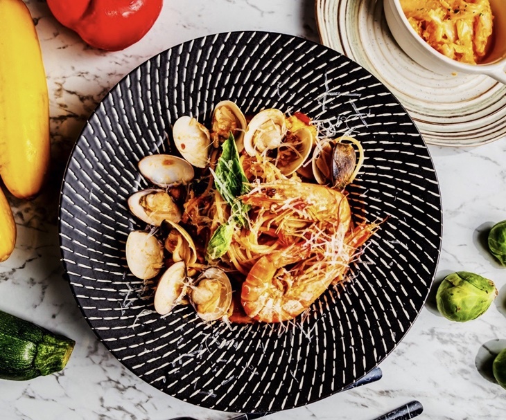 西西里蕃茄綜合海鮮麵