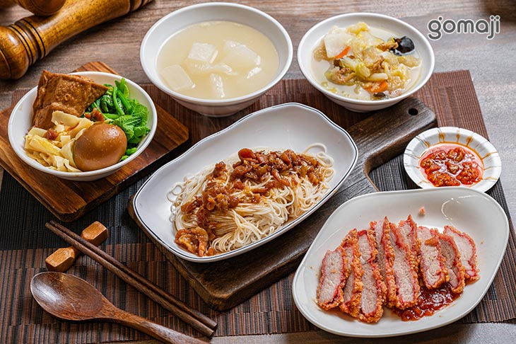 B.香酥紅糟肉套餐