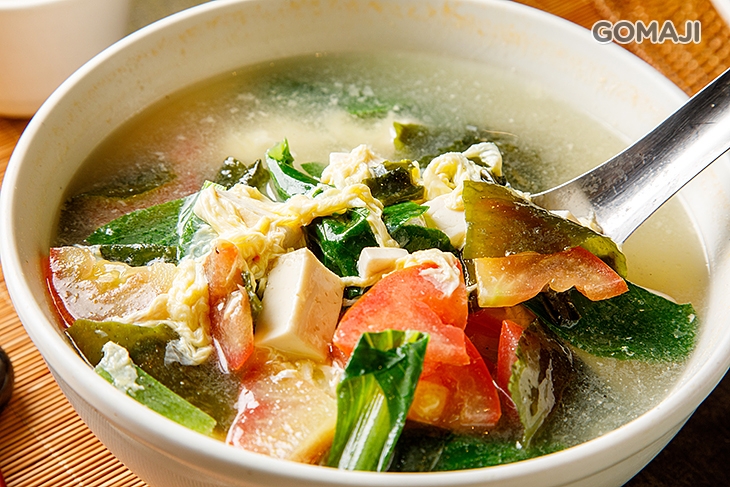 青菜豆腐湯