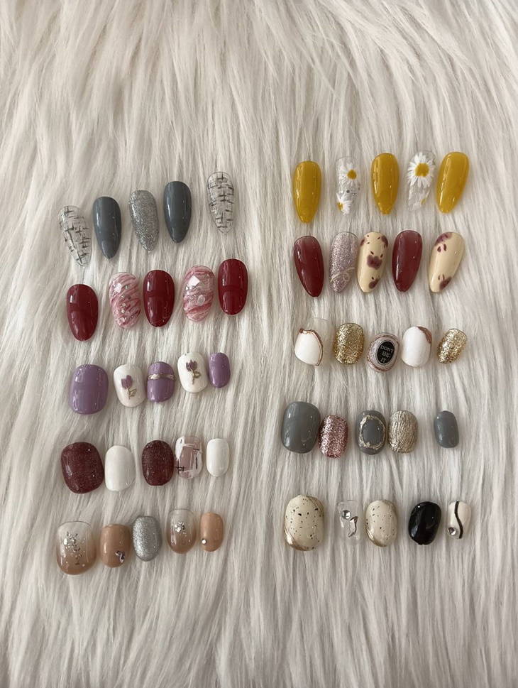 手部加厚美甲設計款