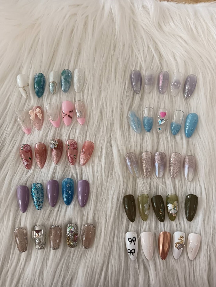 手部加厚美甲設計款