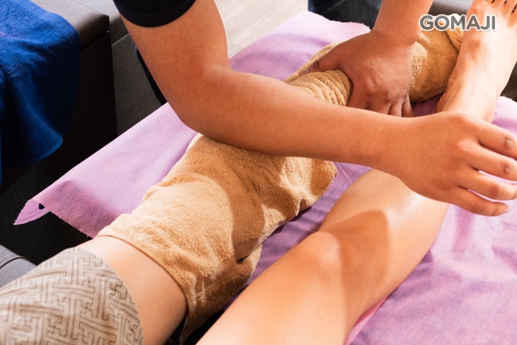 腳底經絡舒壓按摩(含熱敷包腳+捶腿放鬆)