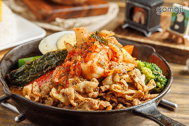 韓式泡菜霜降湯咖哩 