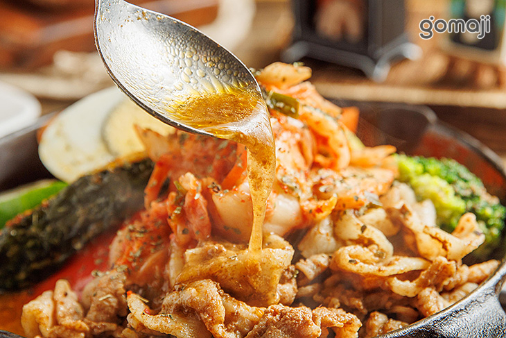 韓式泡菜霜降湯咖哩 