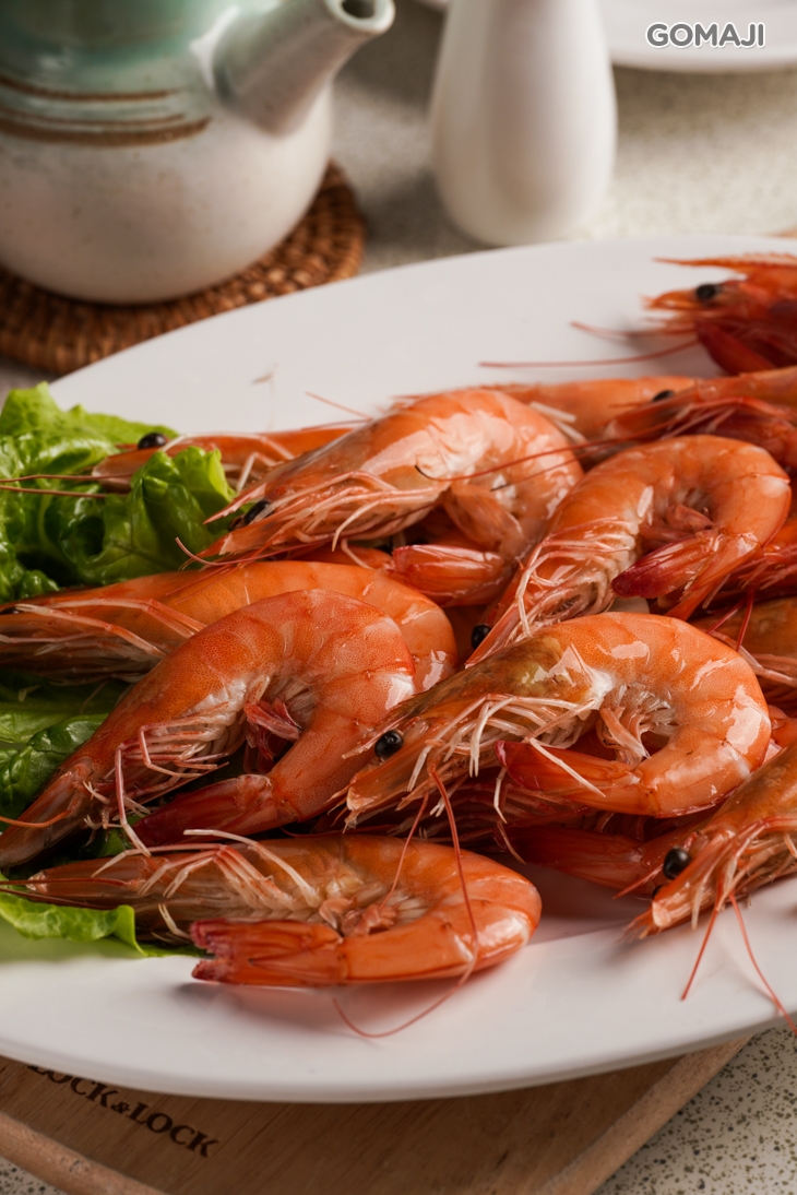 鹽蒸海蝦