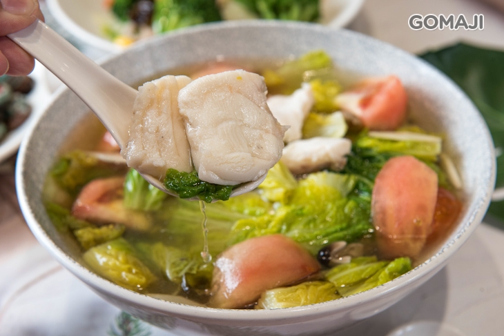 蕃茄時蔬魚片湯