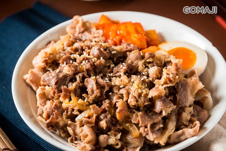 五花牛肉丼飯