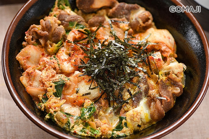 泡菜牛丼