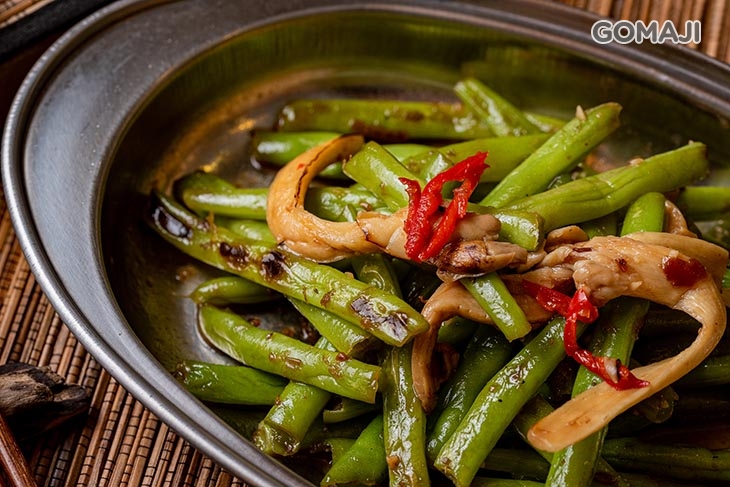 蝦醬四季豆