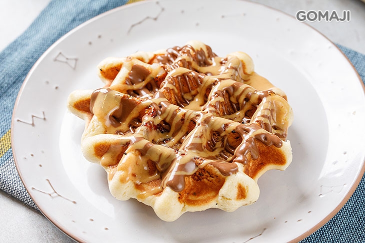 花生巧克力鬆餅