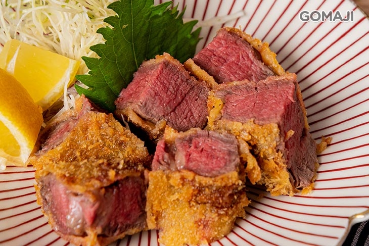 炸六盎司菲力牛排