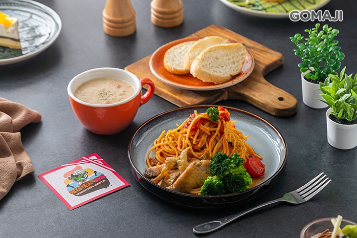 香料番茄佐焦糖烤雞