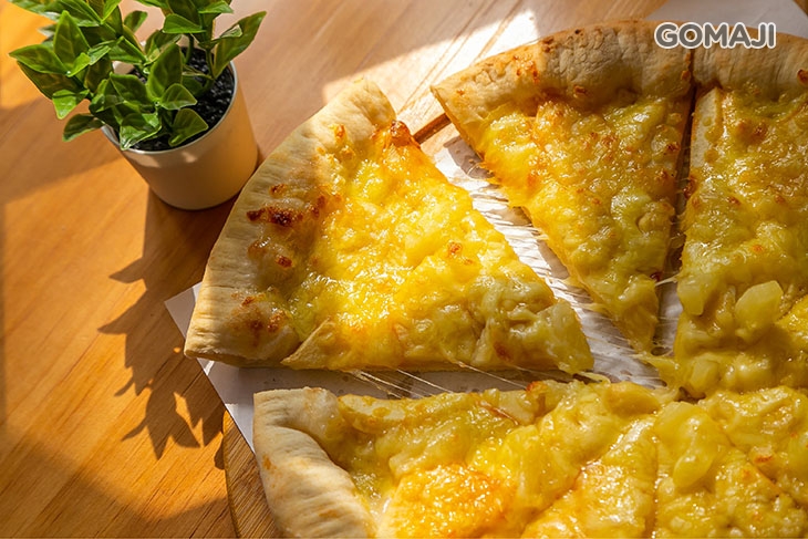 蘋果香蕉鳳梨披薩