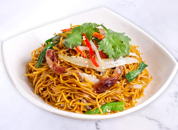 豉油皇叉燒炒麵