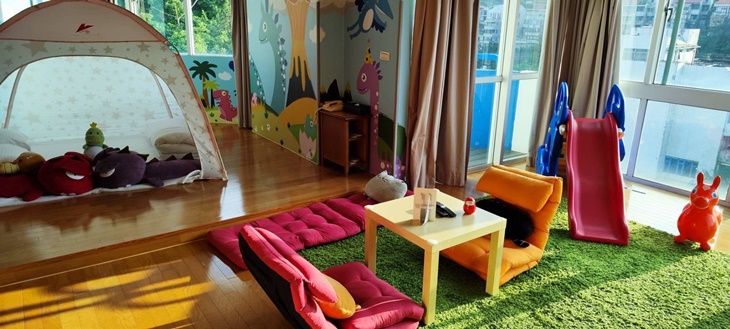 山景親子房(一大床+日式軟墊一張)