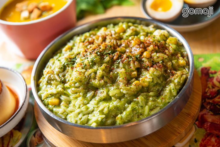 塔香義式青醬燉飯