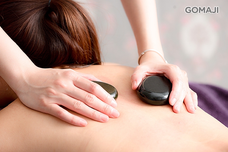 熱石放鬆按摩