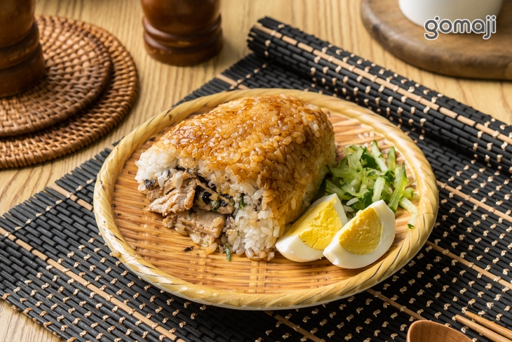 黑胡椒豬排飯糰