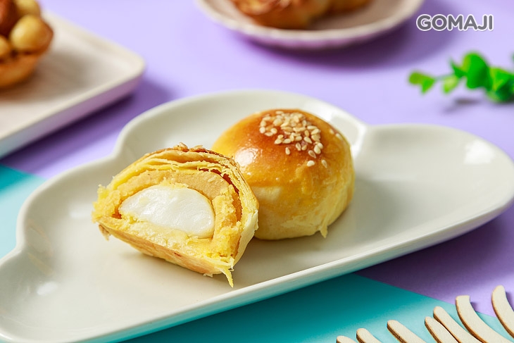 晶沙奶黃酥