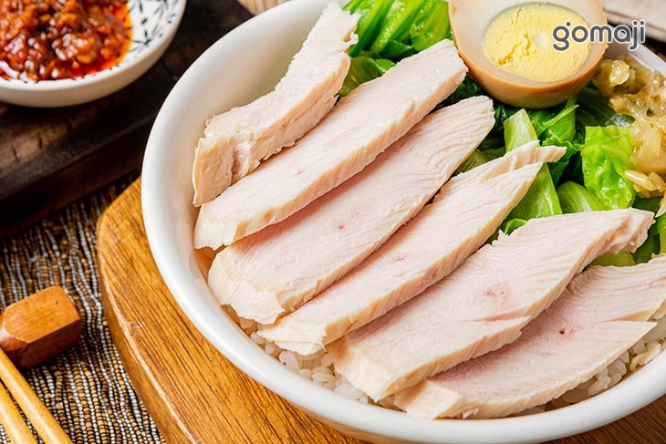 火雞肉片飯