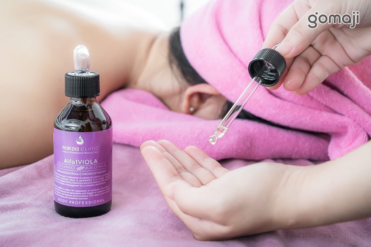 全身舒壓按摩手技(依每人狀況選擇二瓶不同精油搭配使用)