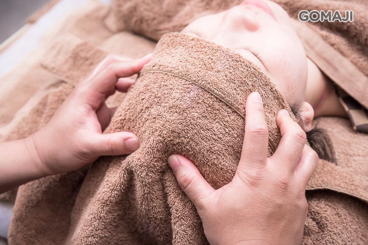 熱敷放鬆 + 頭肩頸順氣釋壓