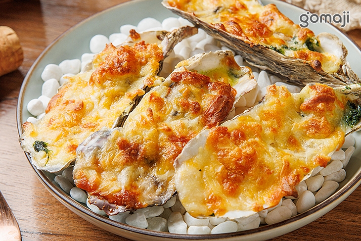 起司菠菜焗生蠔