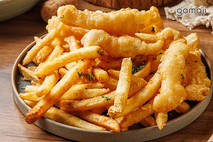 藍紋起司炸魚薯條