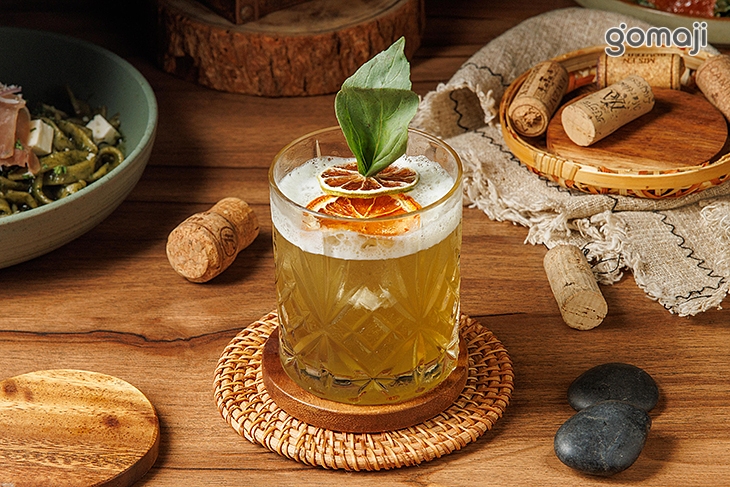 NO.1威士忌、羅勒、青蘋果