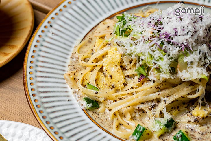 松露野菇義大利麵