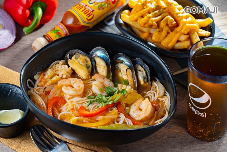 什錦海鮮米線