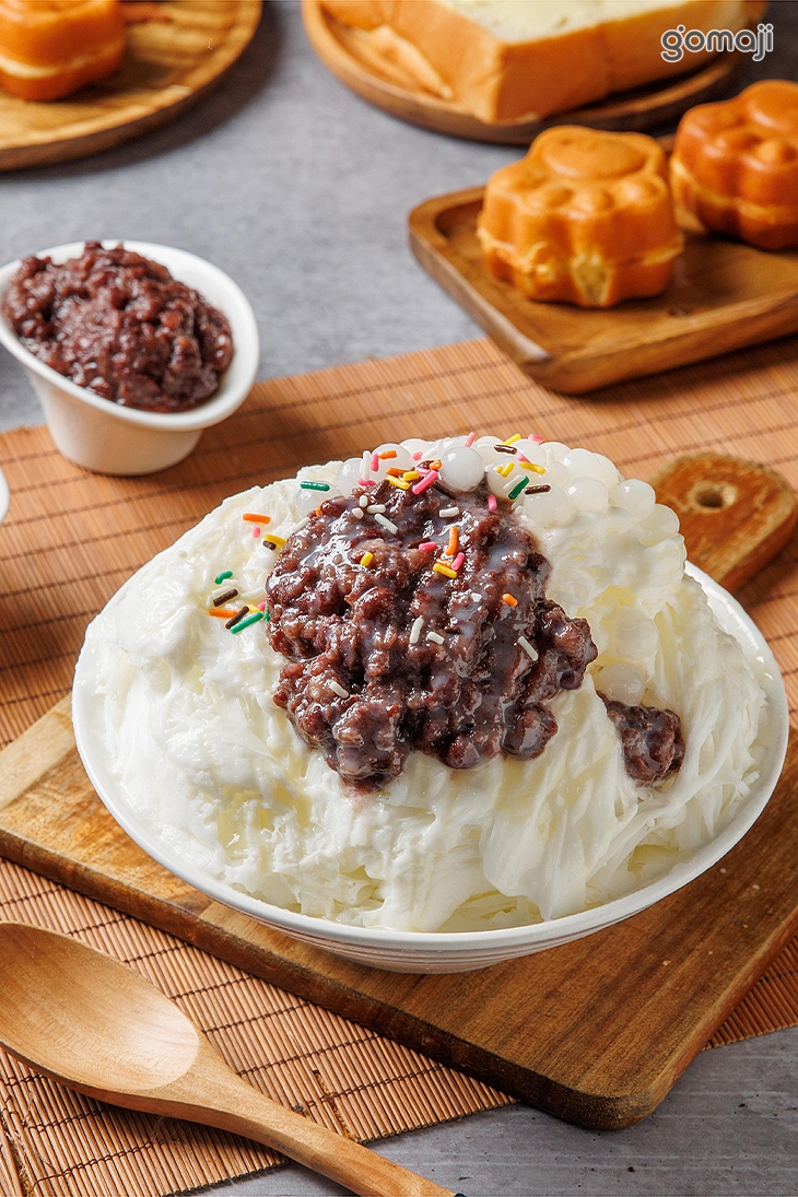 紅豆牛奶雪花冰
