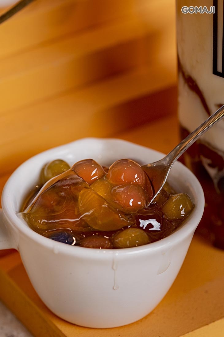 初芽綠歐蕾＋花瓣混珠凍