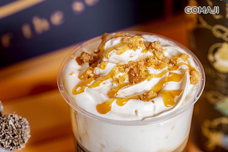 公爵焦糖咖啡慕斯＋花瓣混珠凍