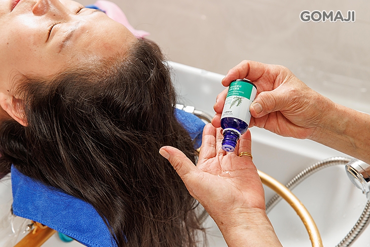 植萃精油頭部按壓舒鬆