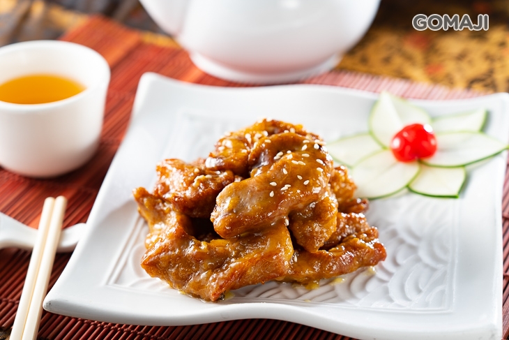 橙汁蜜子排一份