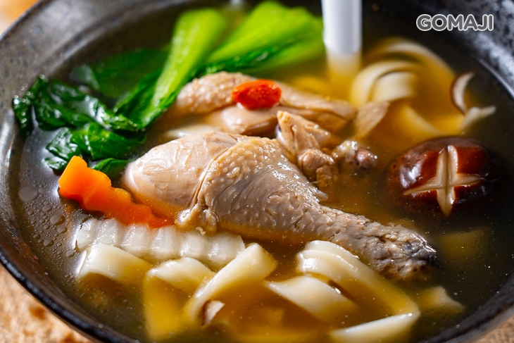 人參養生湯+手工麵