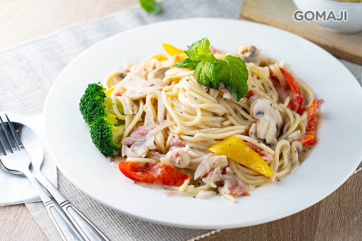 奶油松露培根義大利麵