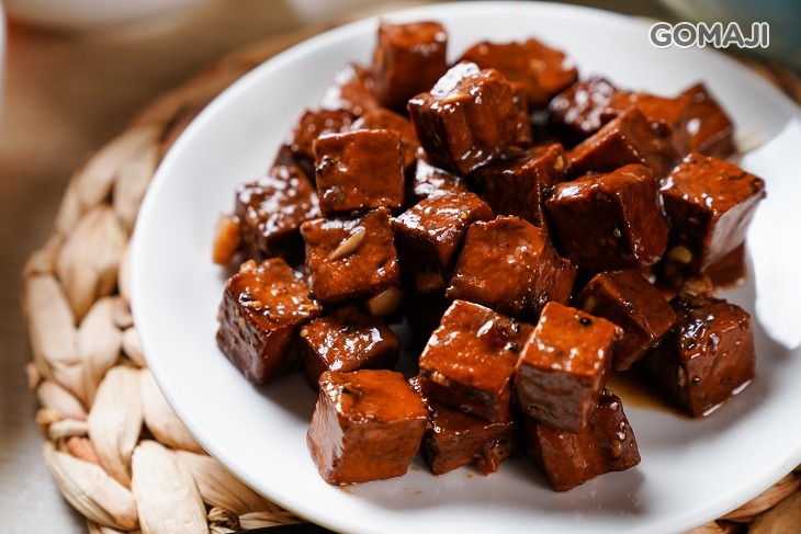 五香豆干丁一份