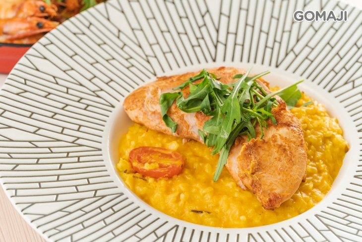 香料嫩雞金瓜仔燉飯