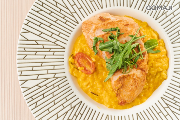 香料嫩雞金瓜仔燉飯