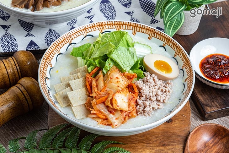 泡菜瘦肉粥