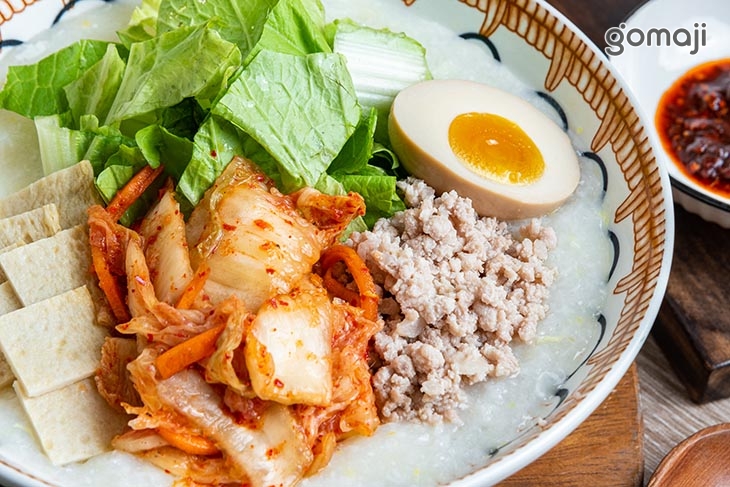 泡菜瘦肉粥