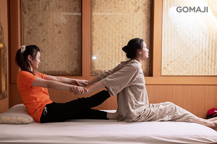 被動式瑜珈舒緩拉筋