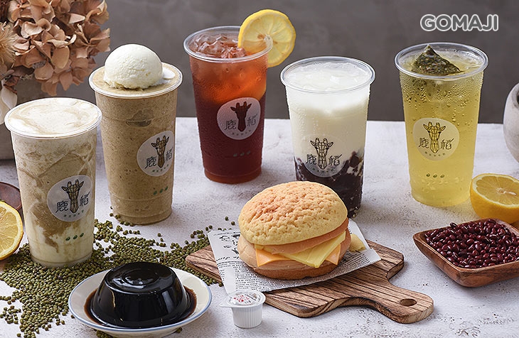 鹿稻綠豆沙牛奶