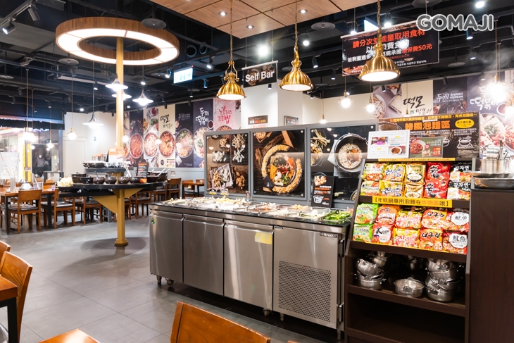 兩餐두끼韓國年糕火鍋(蘆洲店)環境