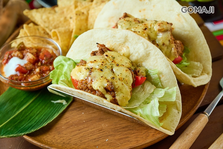 辣豆牛肉TACO